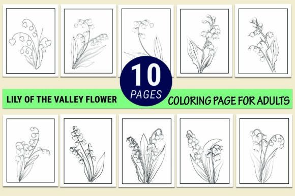 Lily of the Valley Graphics for Coloring Pages Amp
