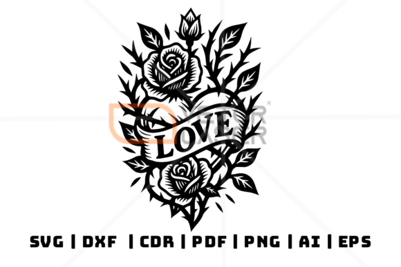 Love Heart SVG: Fresh Graphics & Illustrations
