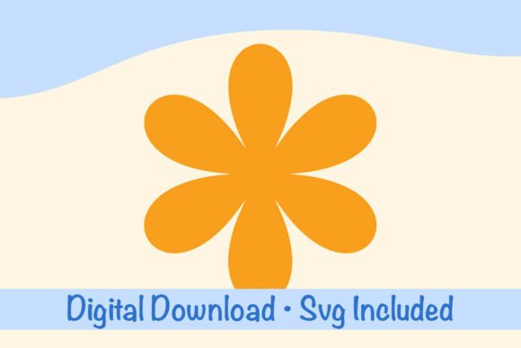 Retro Flowers SVG: Graphics & Illustrations Review