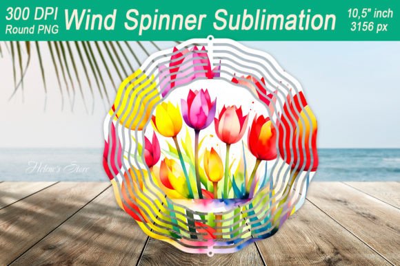 Spring Tulip Wind Spinner: Crafts & Graphics Review